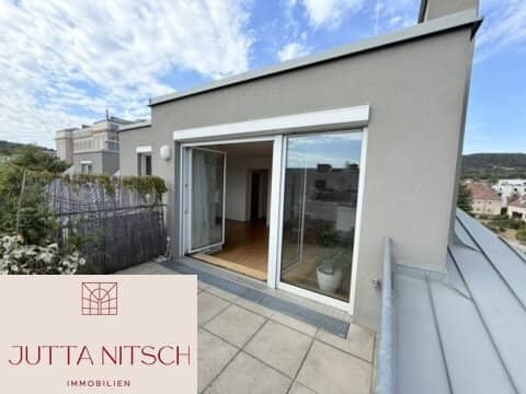 Light-filled 4-room roof terrace apartment - Mödling/near HTL