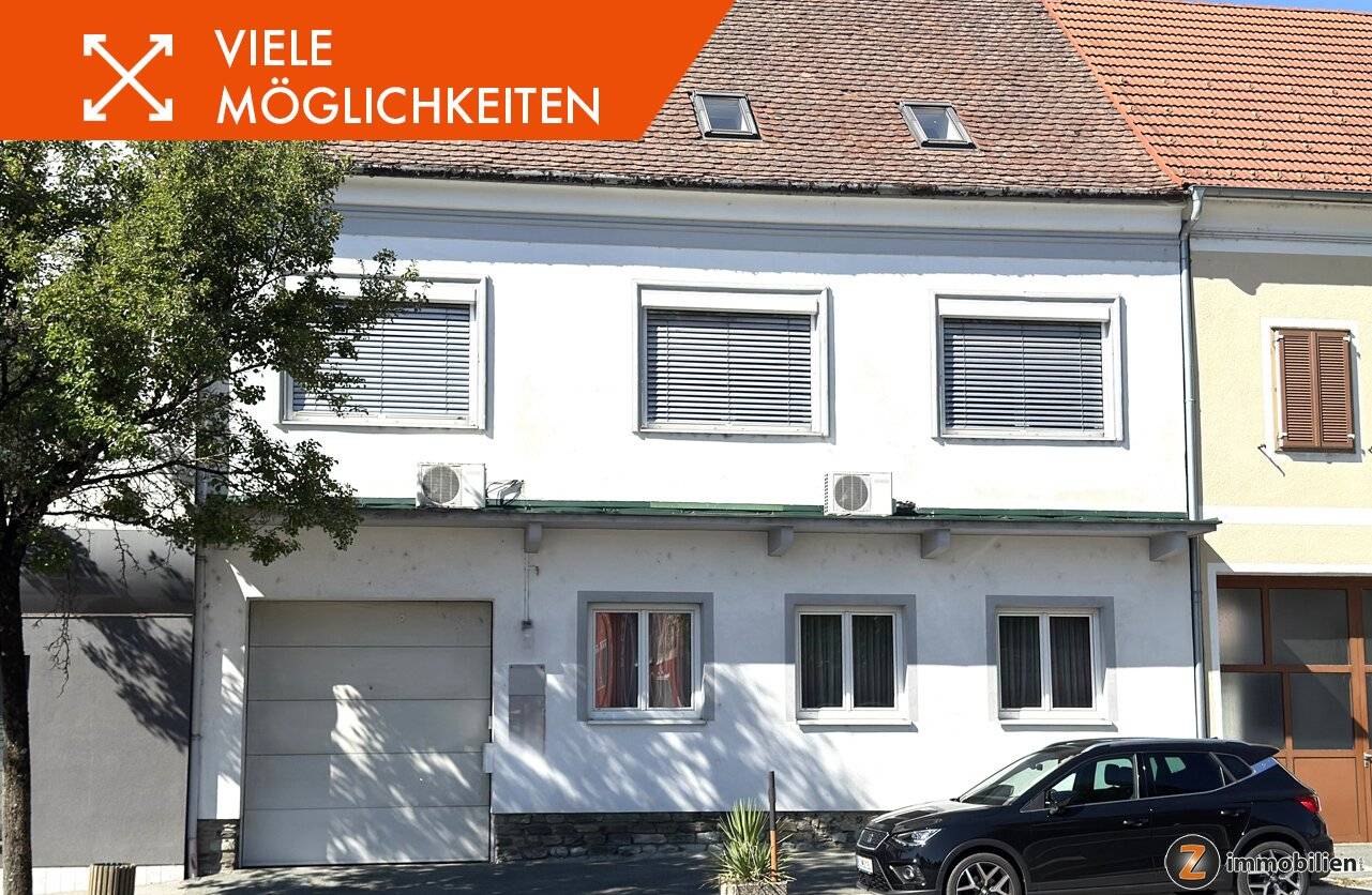 Wohnen, Arbeiten &amp; Vermieten – vielseitige Liegenschaft mit zahlreichen Möglichkeiten!