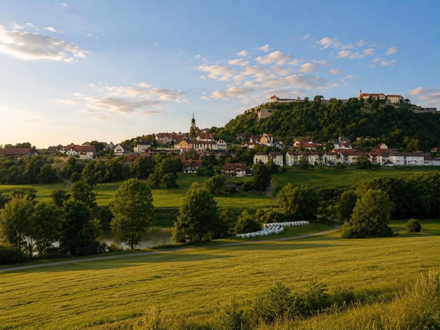 Wunderschöner Baugrund mit Blick zur Riegersburg