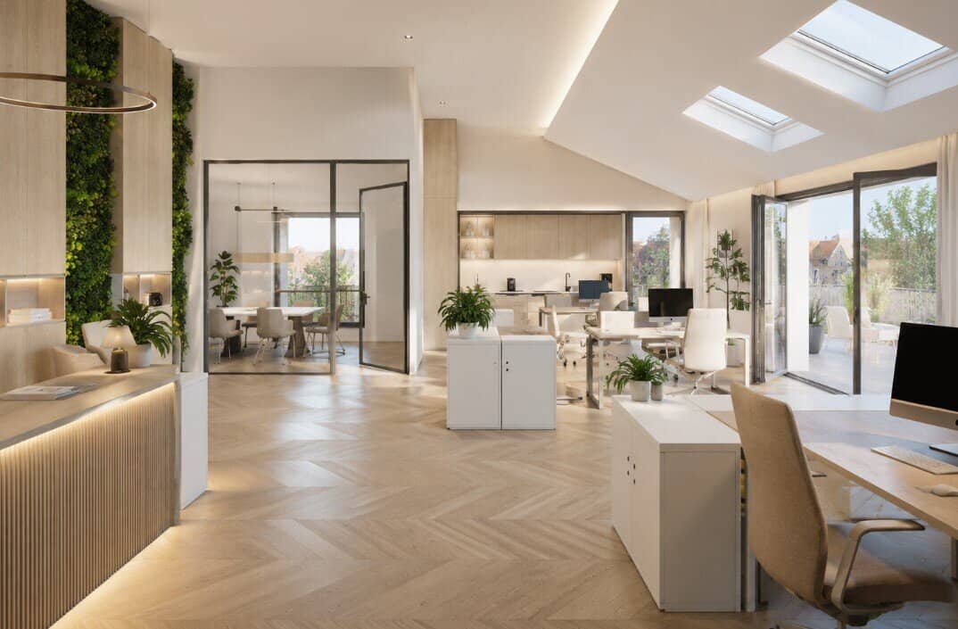 Top location Office space with terrace in the heart of Korneuburg
