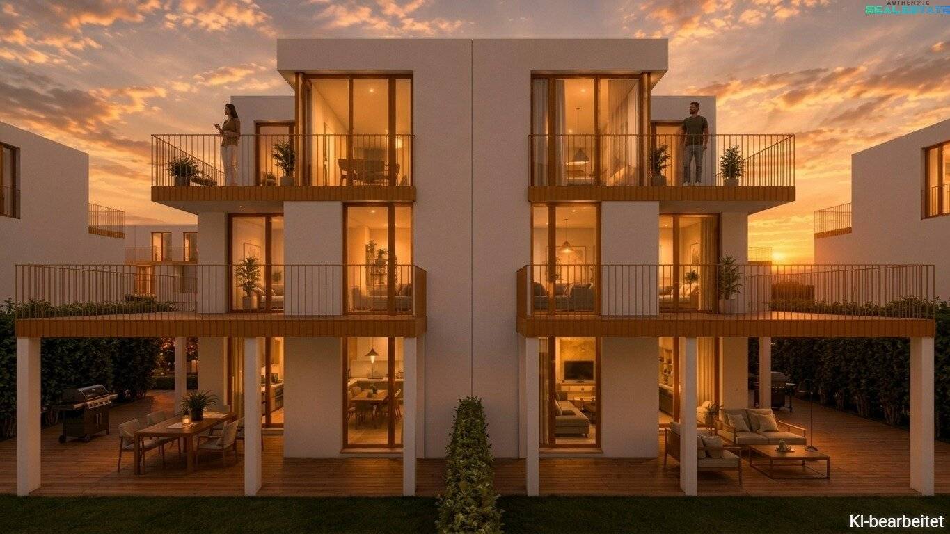 Prime vantage point above the vineyards: Luxury semi-detached house on Ölberg with panoramic view over Vienna