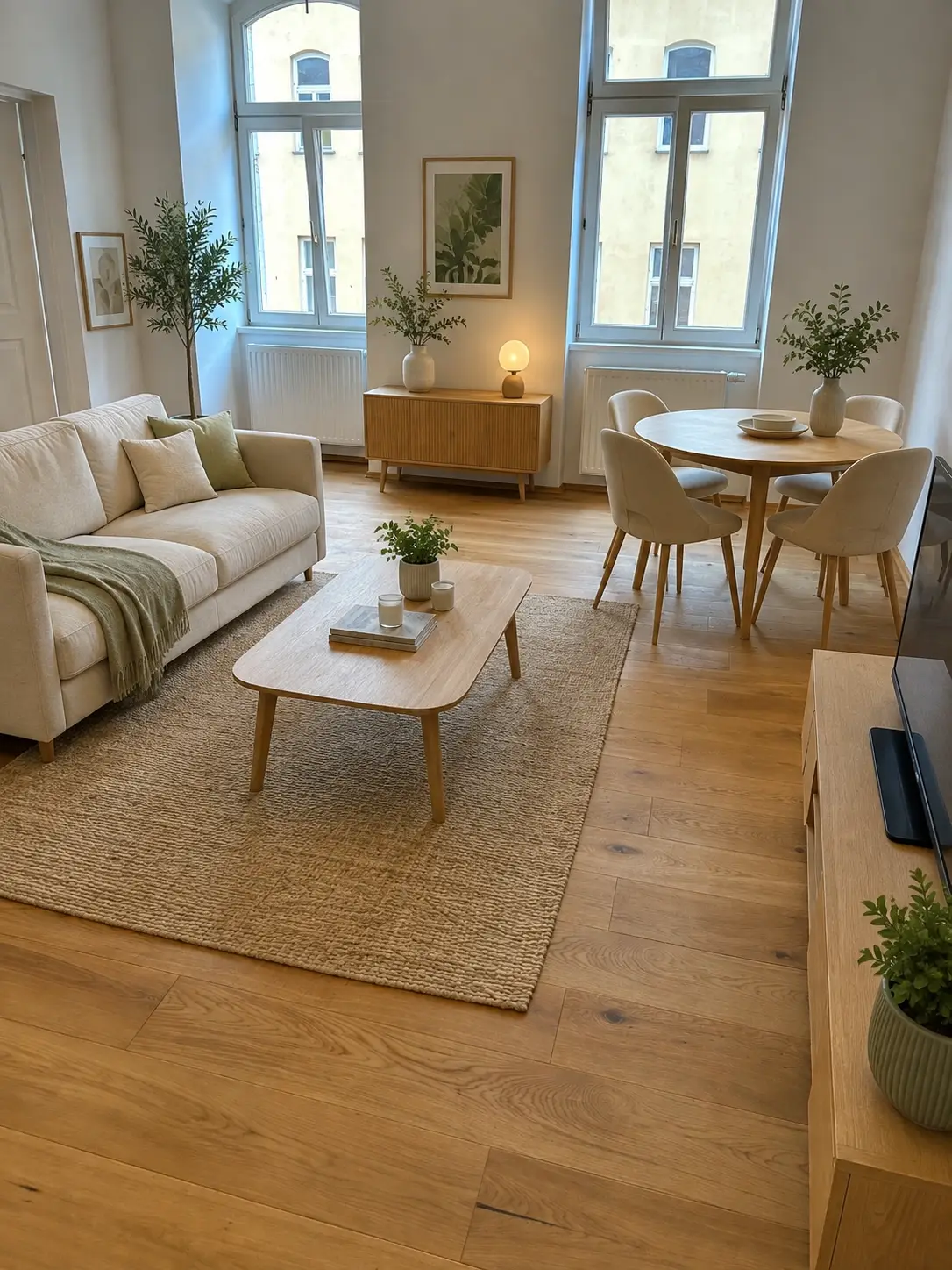 Generalsanierte Altbauwohnung sonnig und provisionsfrei