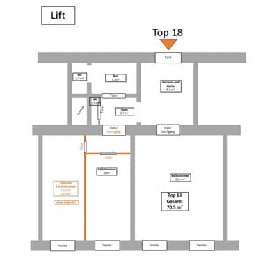 Generalsanierte Altbauwohnung im Stuwerviertel