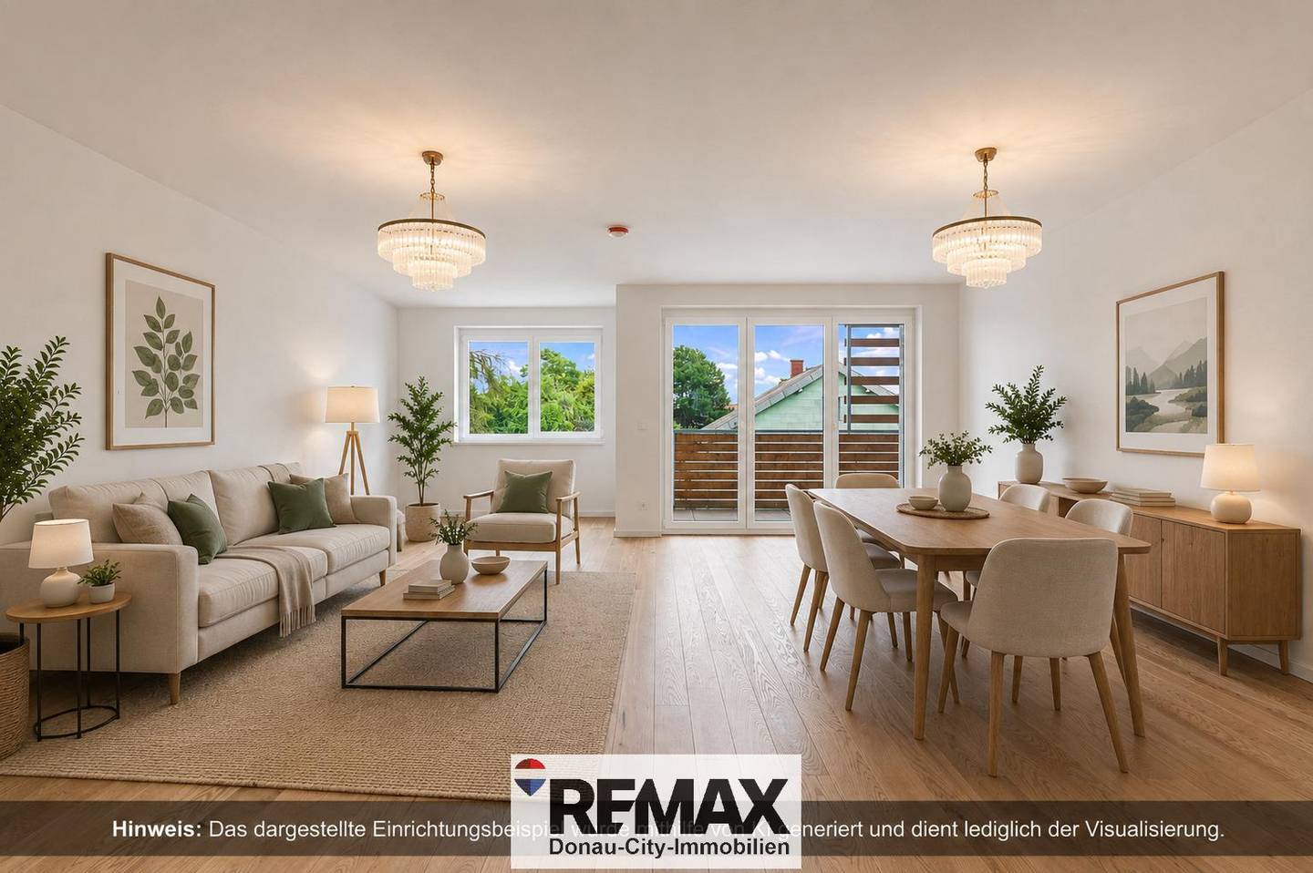 Bright new build Wohnung with balcony and underfloor heating
