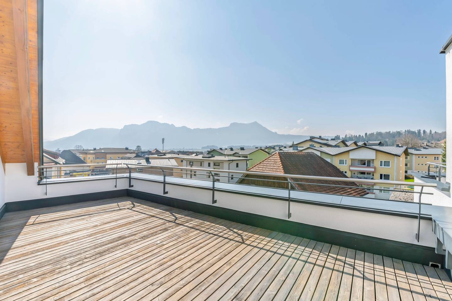 Penthouse mit großer Terrasse und privater Sauna
