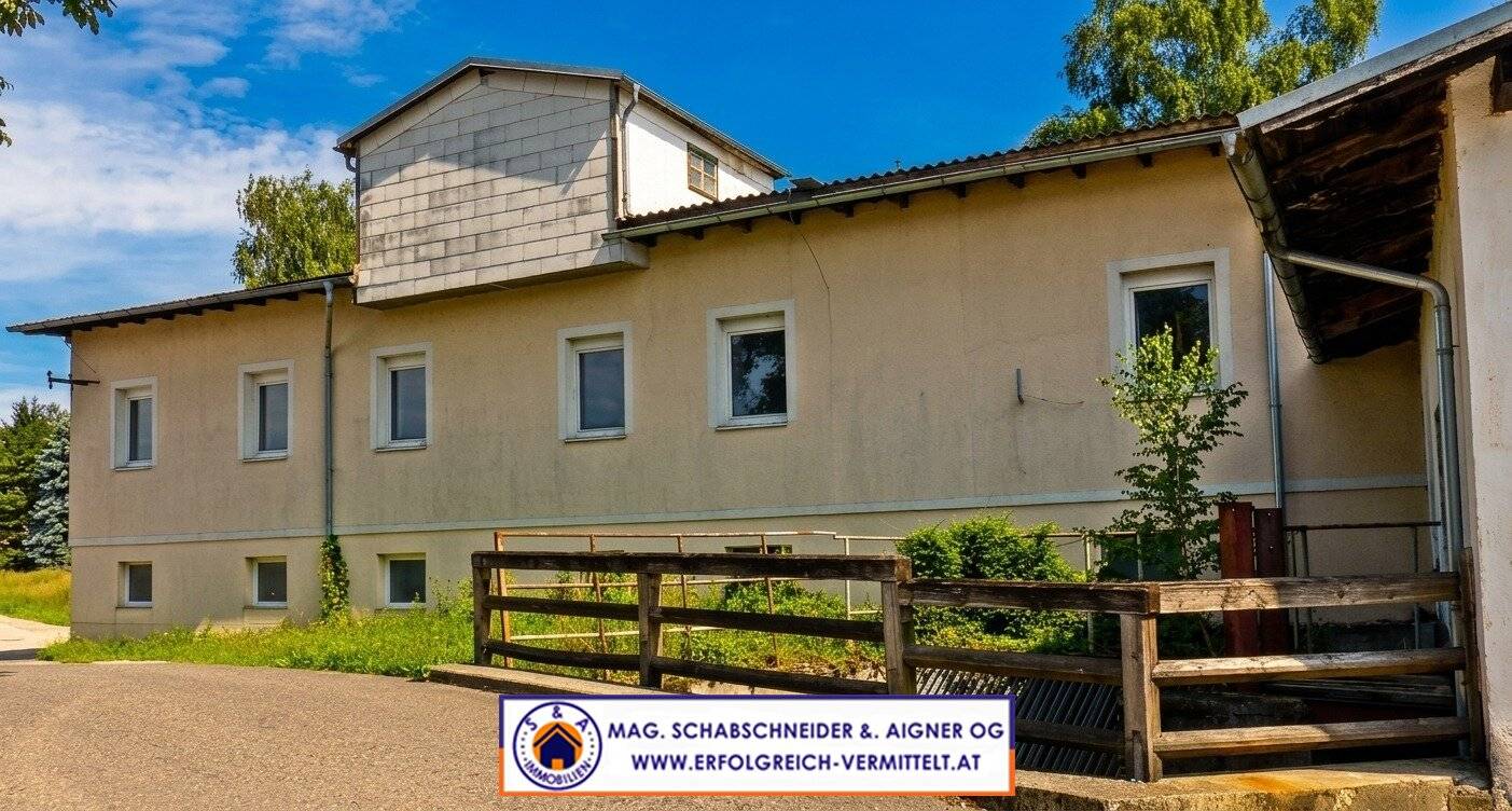 Mehrfamilienhaus plus Wehr in 3370 Ybbs, sanierungsbedürftig, ideal für Ihr Projekt um € 285.000!