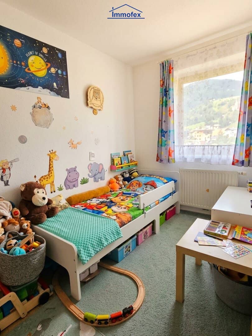 Sunny 4-room rental apartment in Fügen
