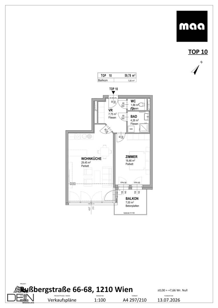 UNDER CONSTRUCTION! DREAMLIKE 1-3 ROOM NEW BUILD APARTMENTS WITH OUTDOOR AREAS NEAR THE TERMINUS STREBERSDORF!