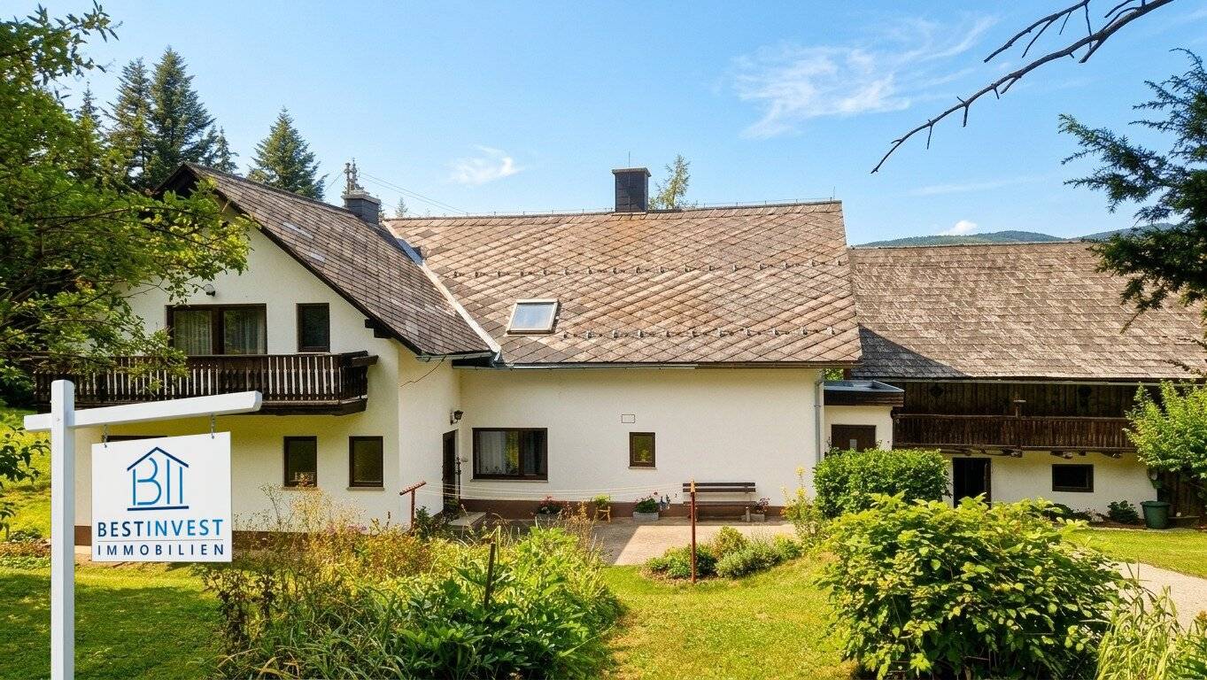 Großzügige Landidylle auf 1000m Seehöhe