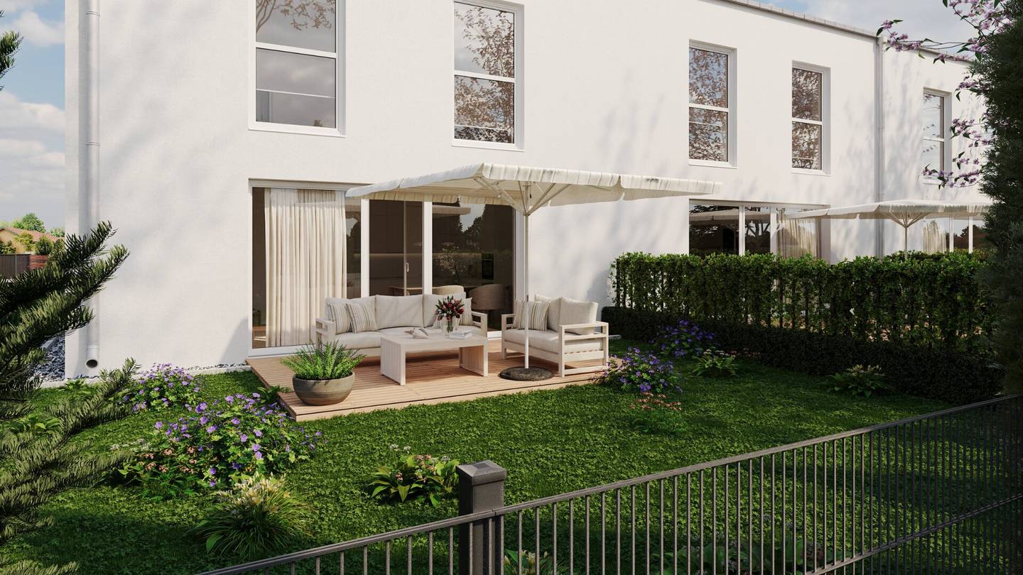 Reihenweise Grün - 9 terraced houses with garden in Klagenfurt