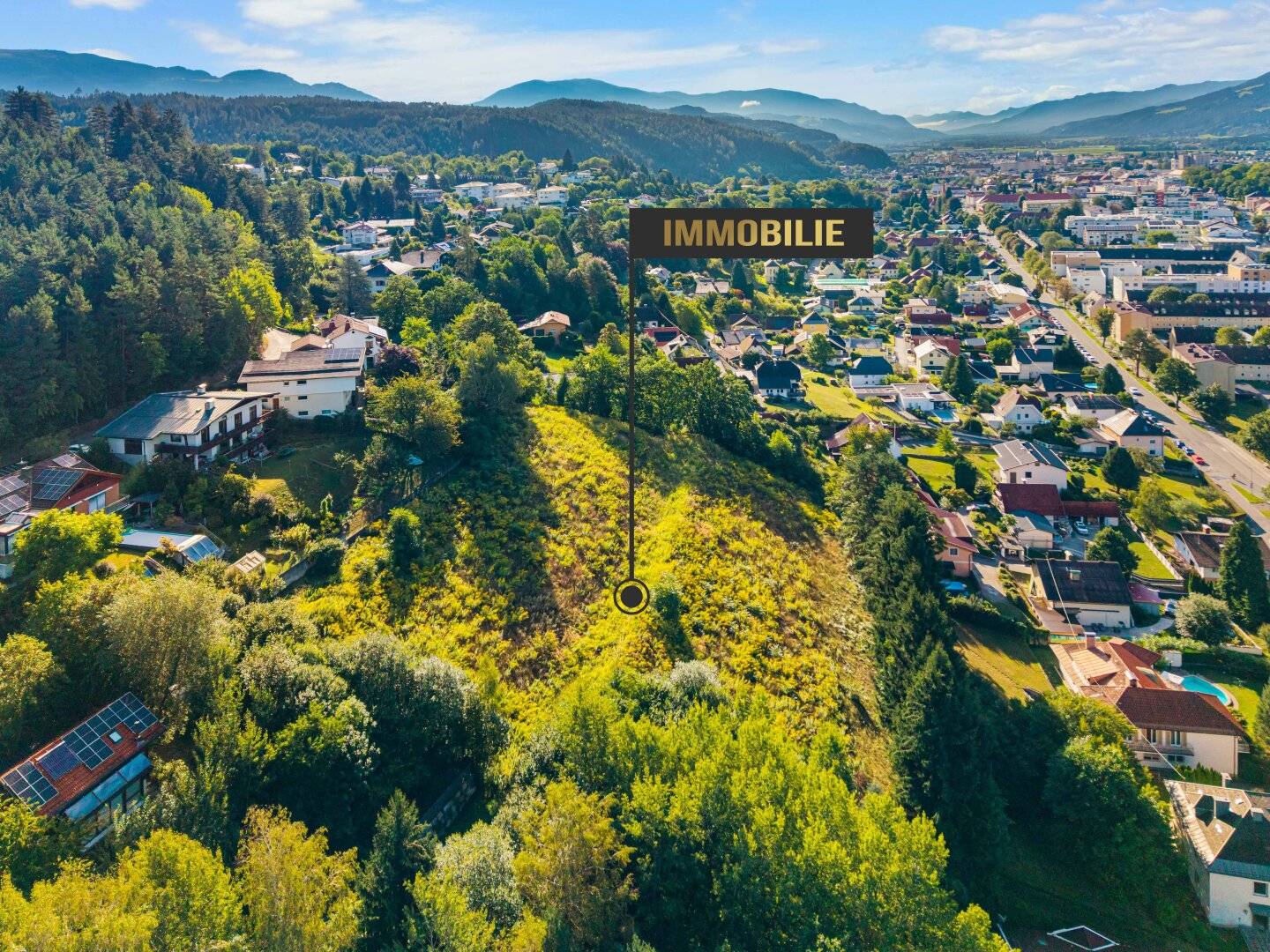 Carinthia – Spittal an der Drau! PANORAMA LIVING – Six sunny building plots with a view of the Goldeck