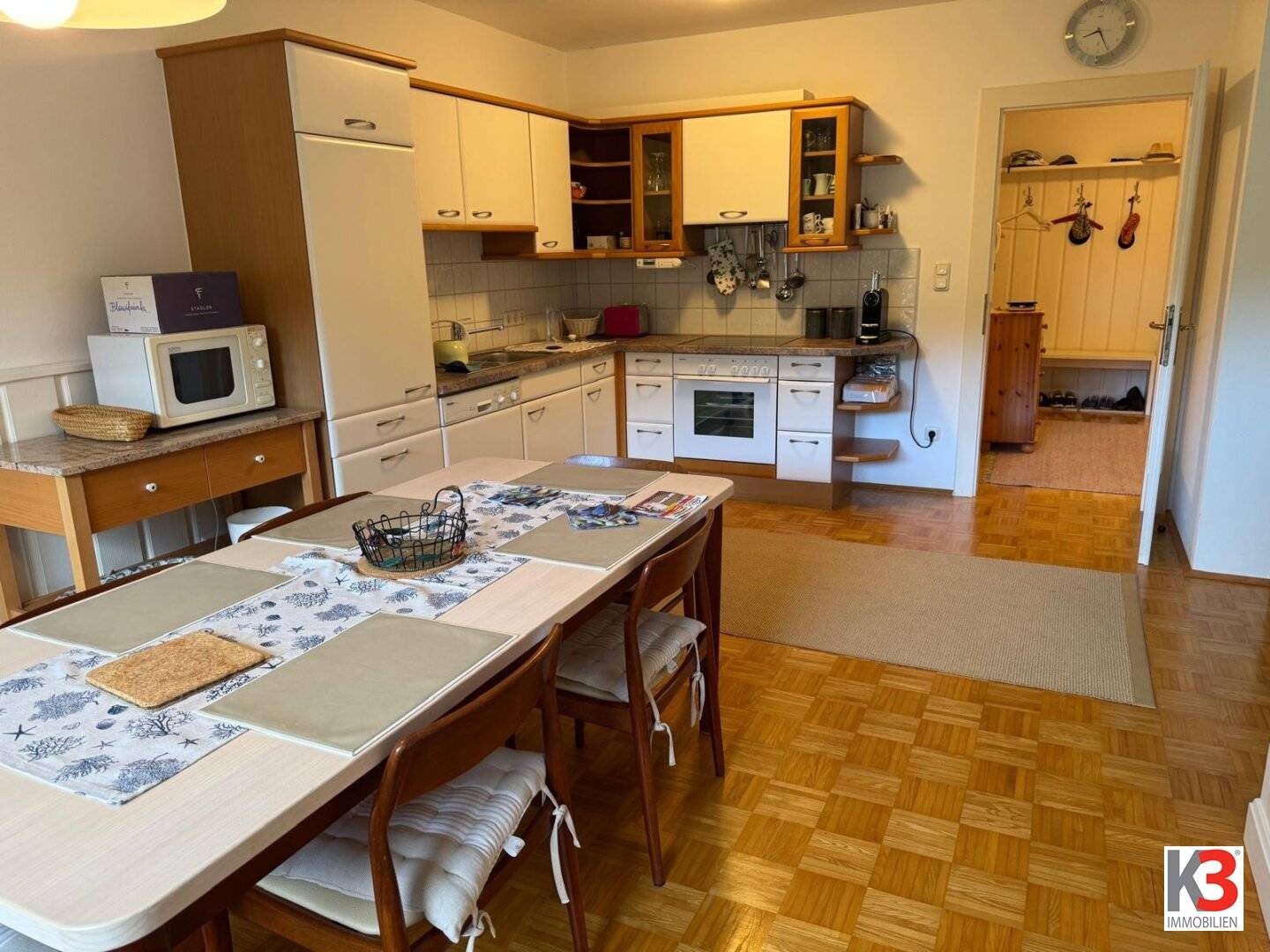 K3 - Gartenwohnung am Millstätter See mit Zweitwohnsitz und drei Parkplätzen - absolute Seenähe