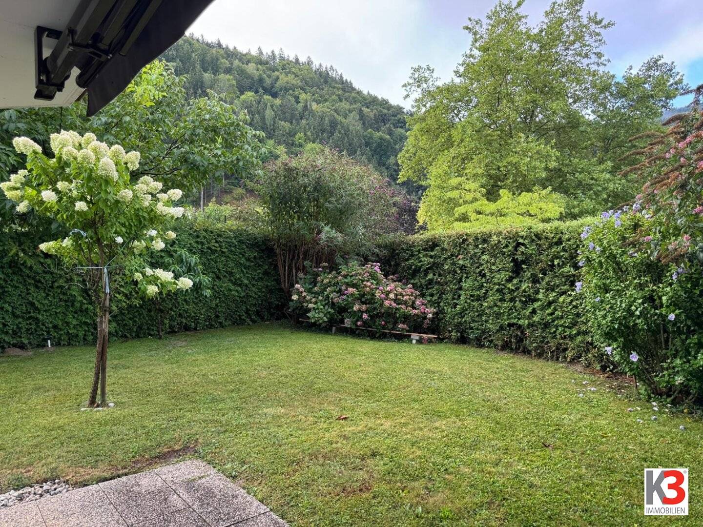 K3 - Gartenwohnung am Millstätter See mit Zweitwohnsitz und drei Parkplätzen - absolute Seenähe