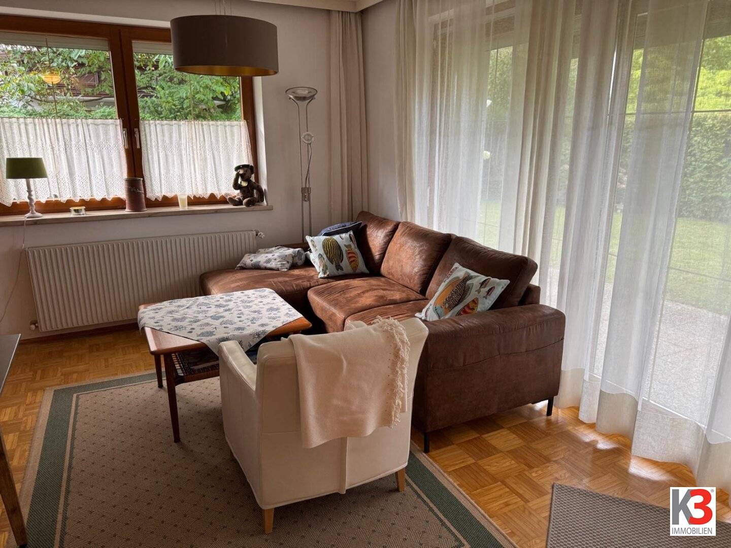 K3 - Gartenwohnung am Millstätter See mit Zweitwohnsitz und drei Parkplätzen - absolute Seenähe