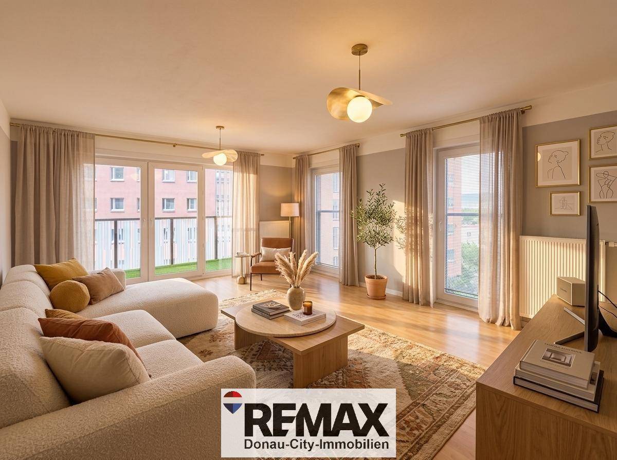 Wohnung mit Loggia und weitem Stadtblick