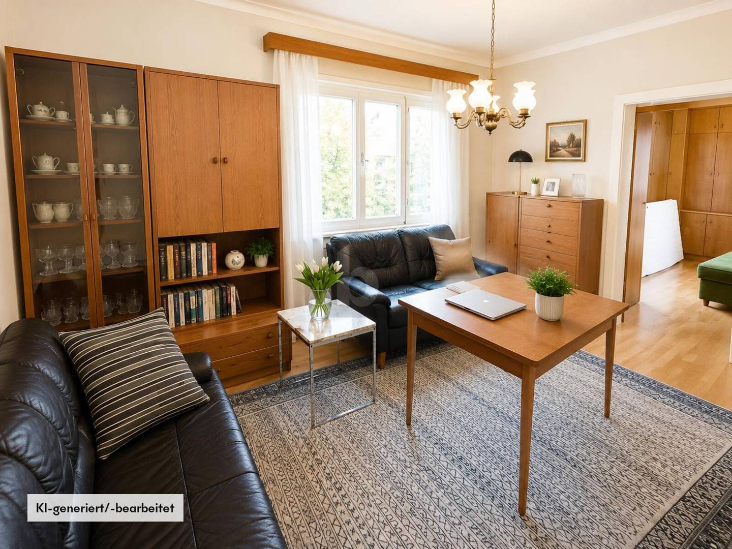 Familienwohnung mit Garten und separaten Wohnebenen