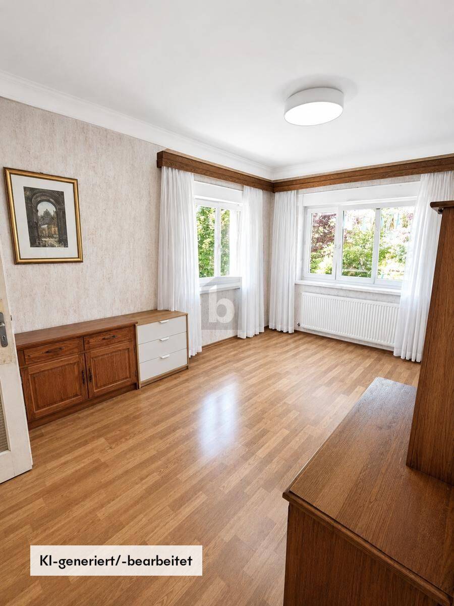 Familienwohnung mit Garten und separaten Wohnebenen