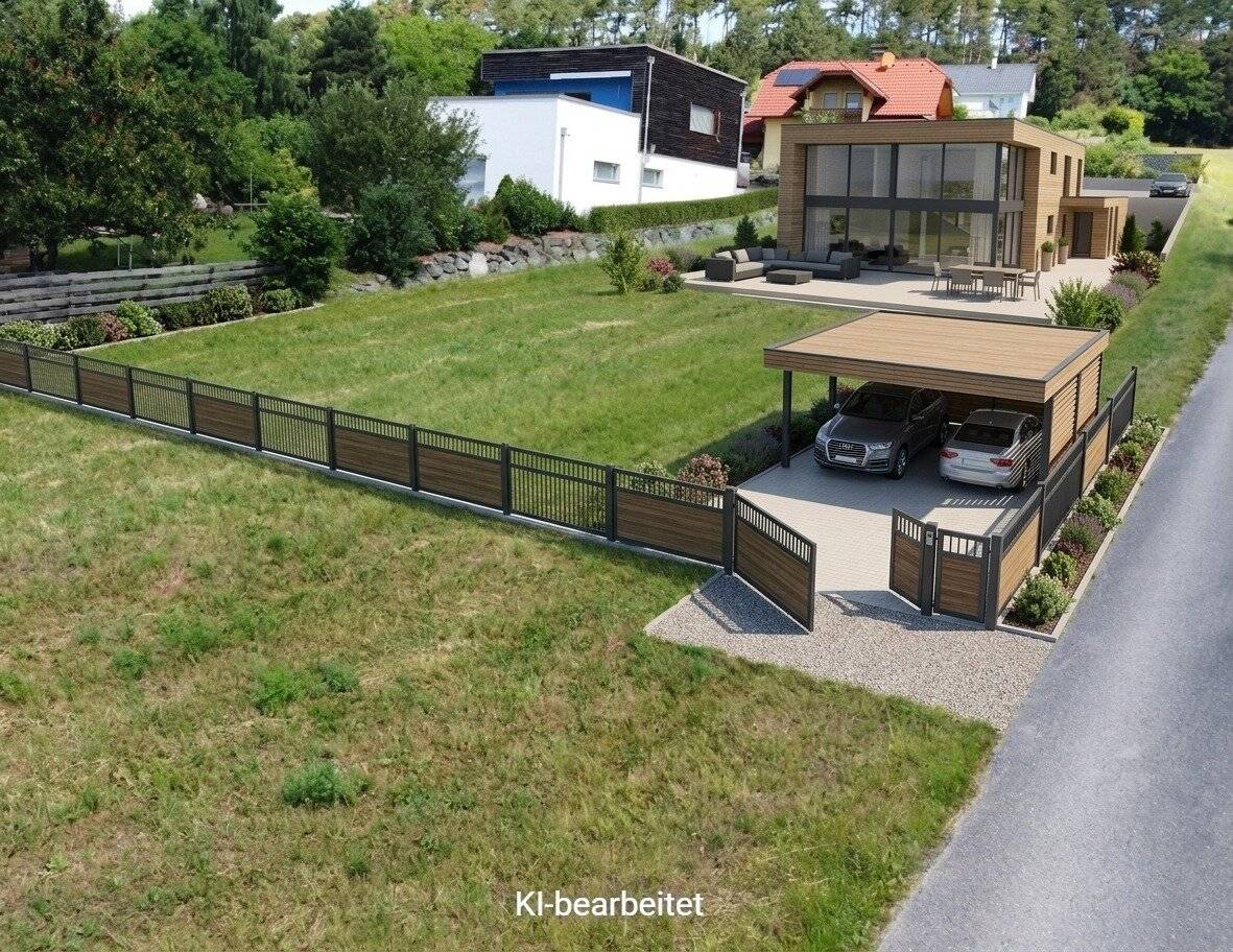 Quiet green location in 2753 Dreistetten: Attractive building plot for your dream house
