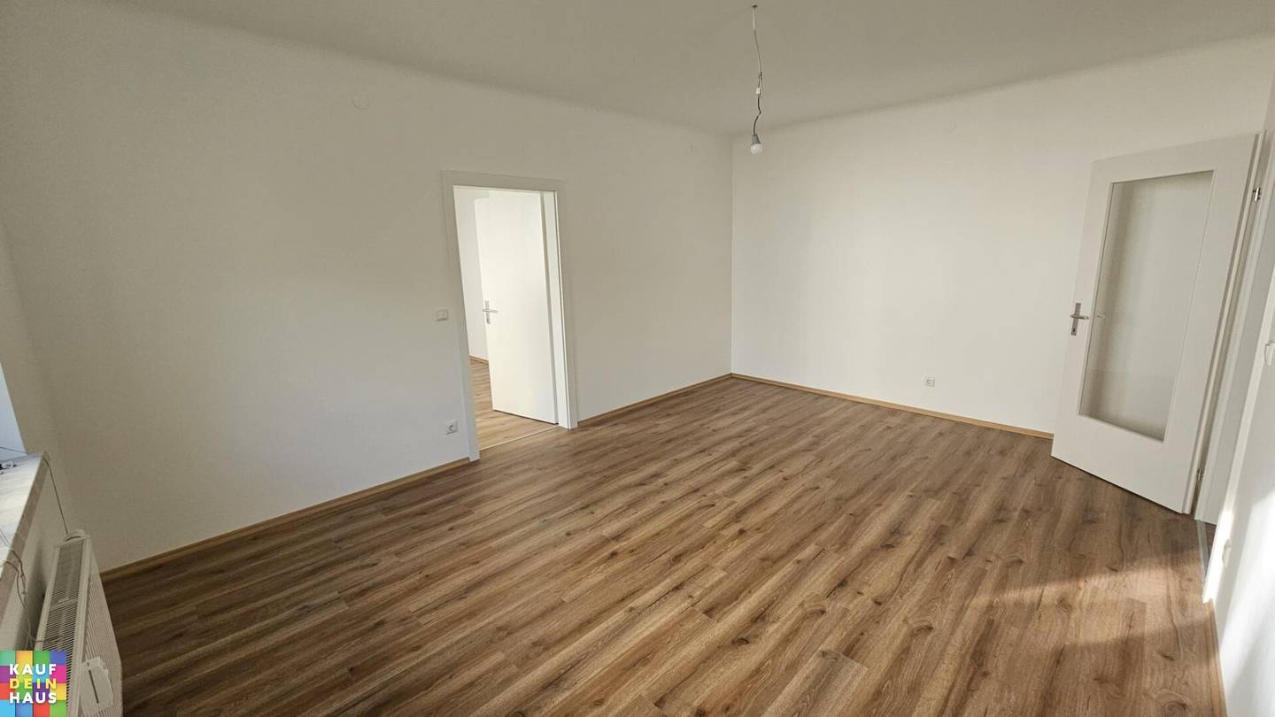 3-room cooperative apartment first occupancy after renovation next to Fröschnitzbach and railway line