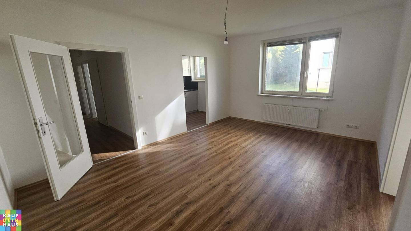 3-room cooperative apartment first occupancy after renovation next to Fröschnitzbach and railway line