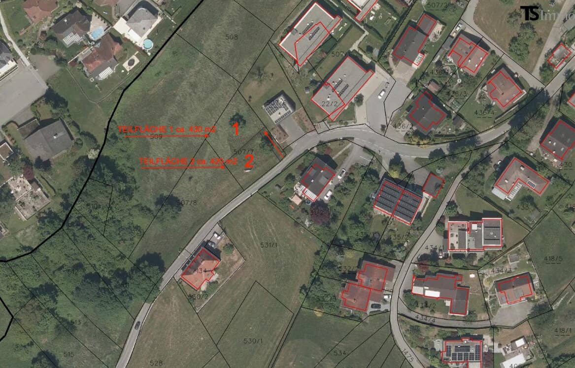 Feldkirch: Tosters: Hub: Grün wohnen. Flexibel planen. Grenznah zu FL und CH