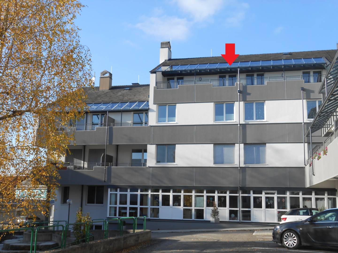 Penthouse mit großzügiger Dachterrasse und Lift