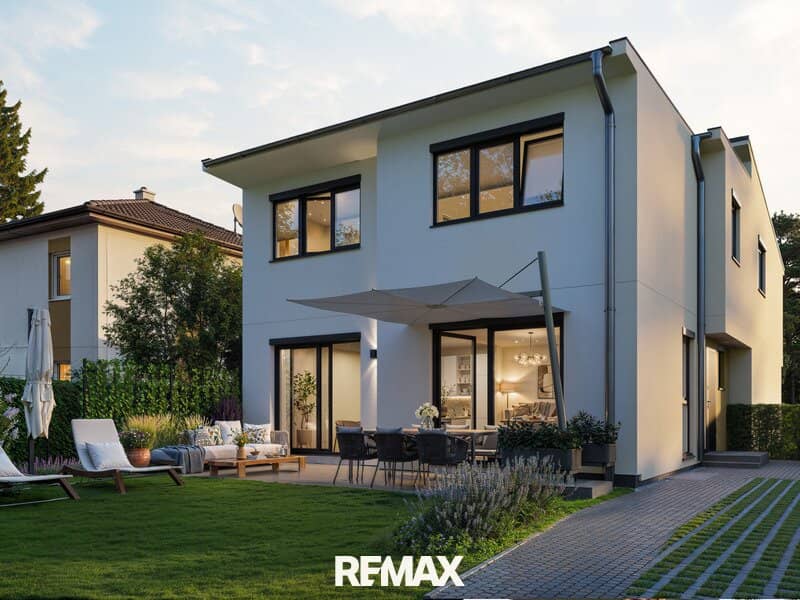 Semi-detached house in Schwarzlackenau - First occupancy