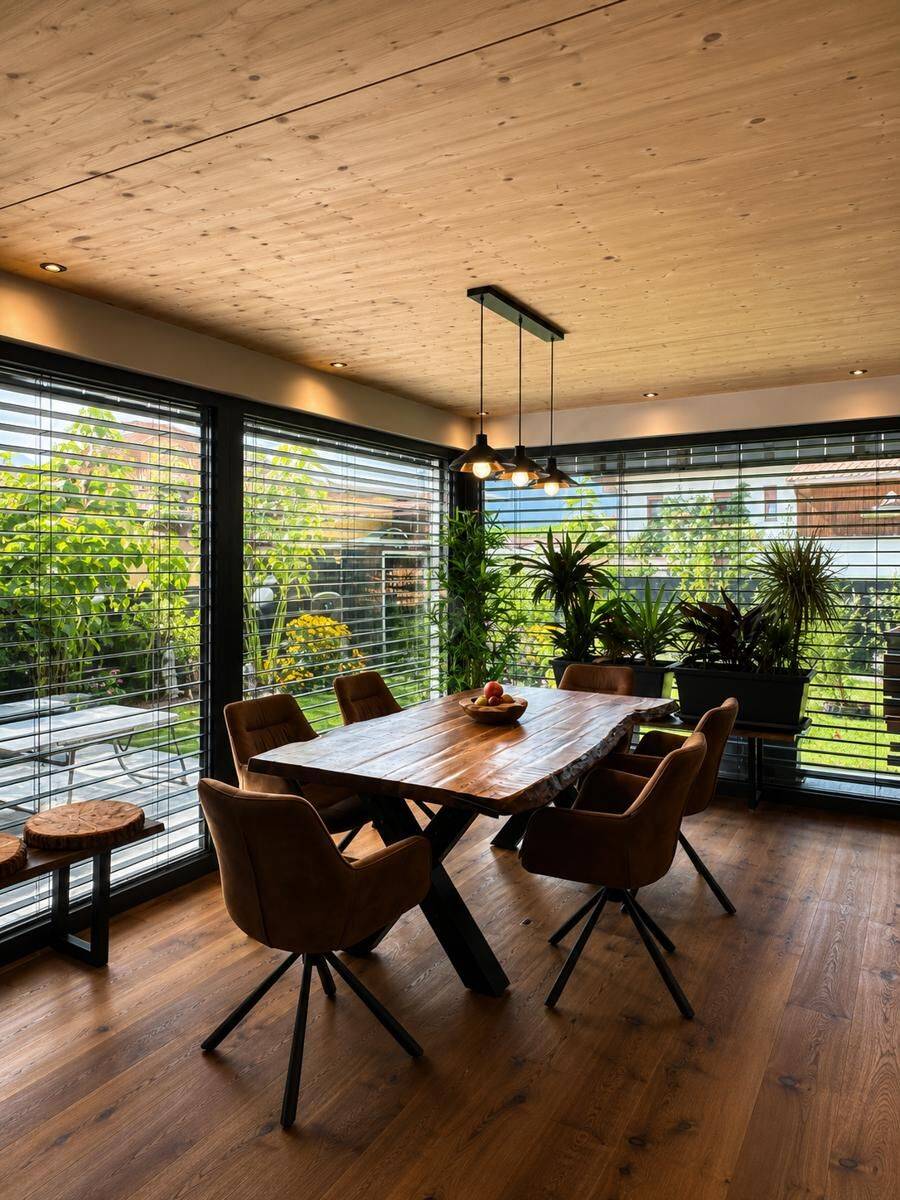 Helle Familienwohnung mit Photovoltaikanlage und Garten