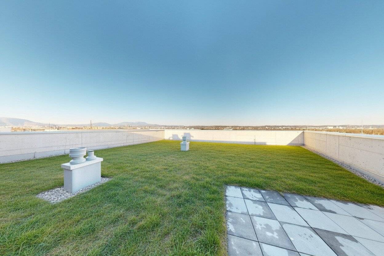 Over 100 m² roof garden, Schöckl view and 4 rooms – more living quality is hardly possible