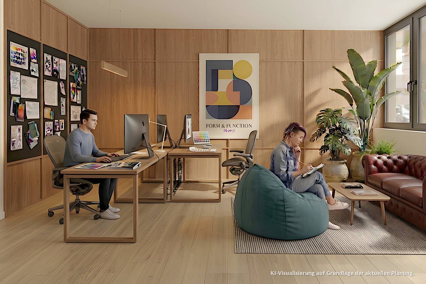 Büro mieten in Landeck | Flexible Beispieleinheit für Kreativagentur und Grafikstudio, atrium3