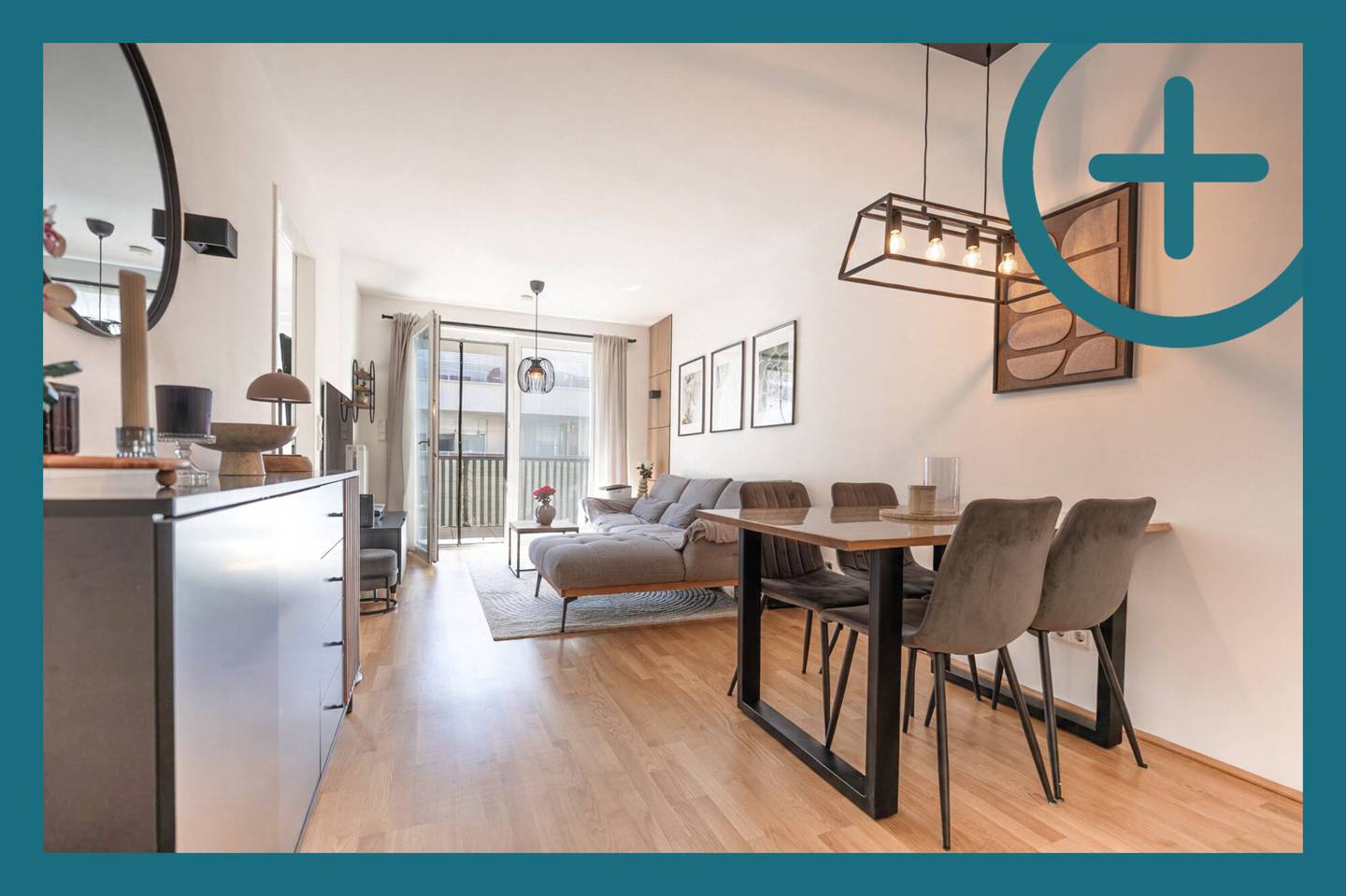Investment apartment with large balcony and lift