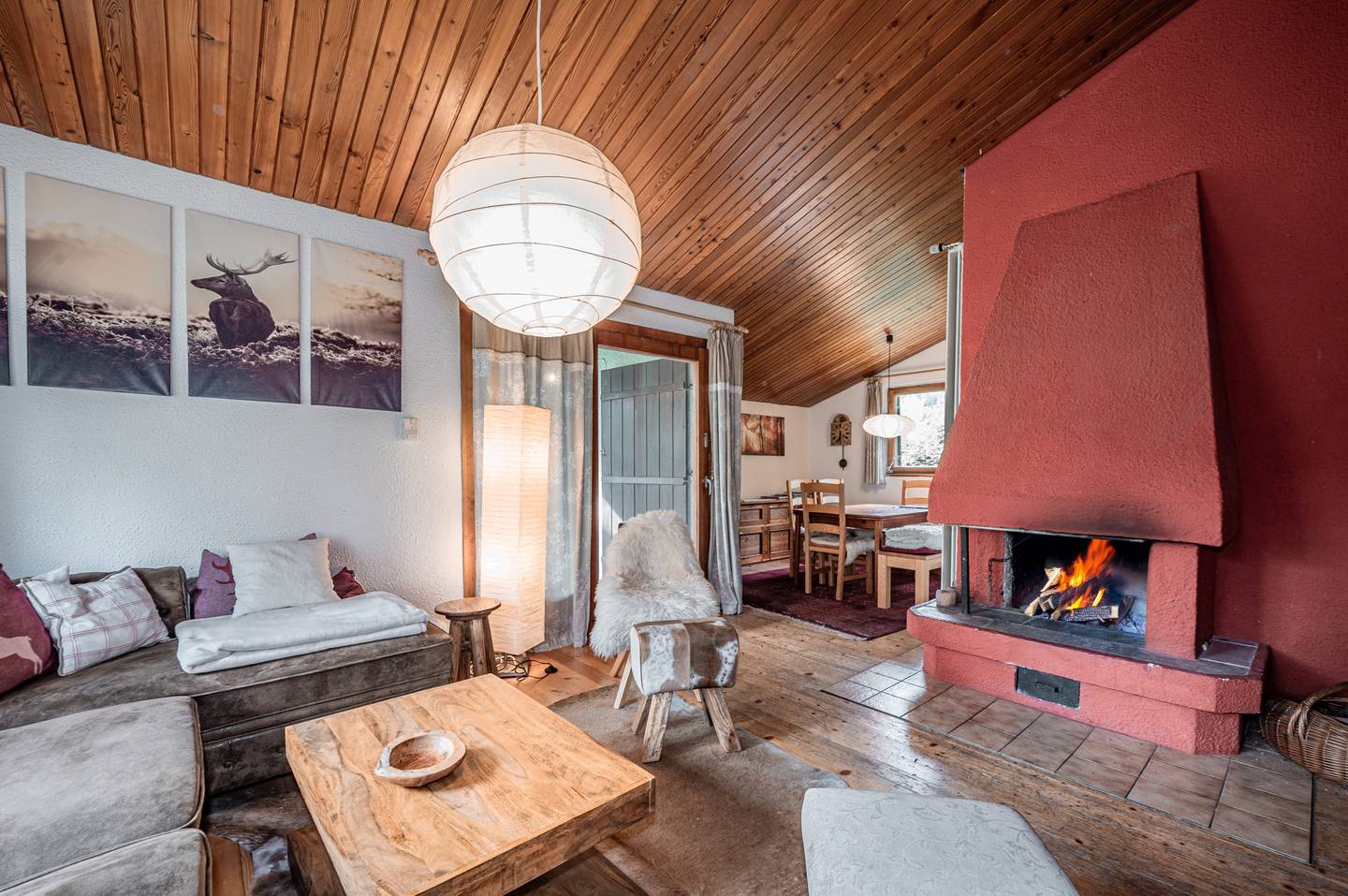 Approved holiday residence with fireplace in tranquil setting Ferienwohnung