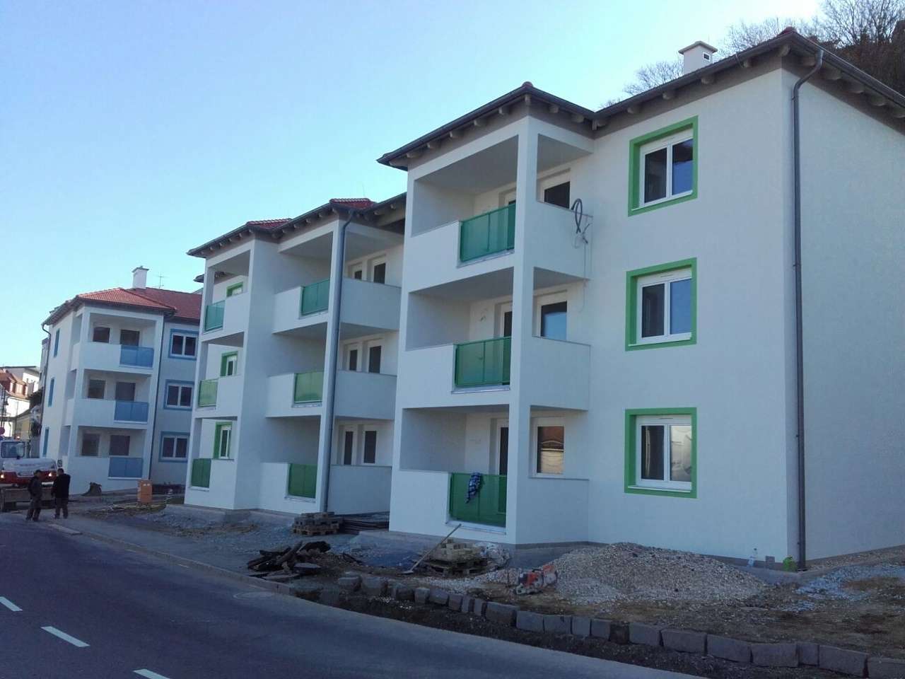 Bright Wohnung with balcony and underfloor heating
