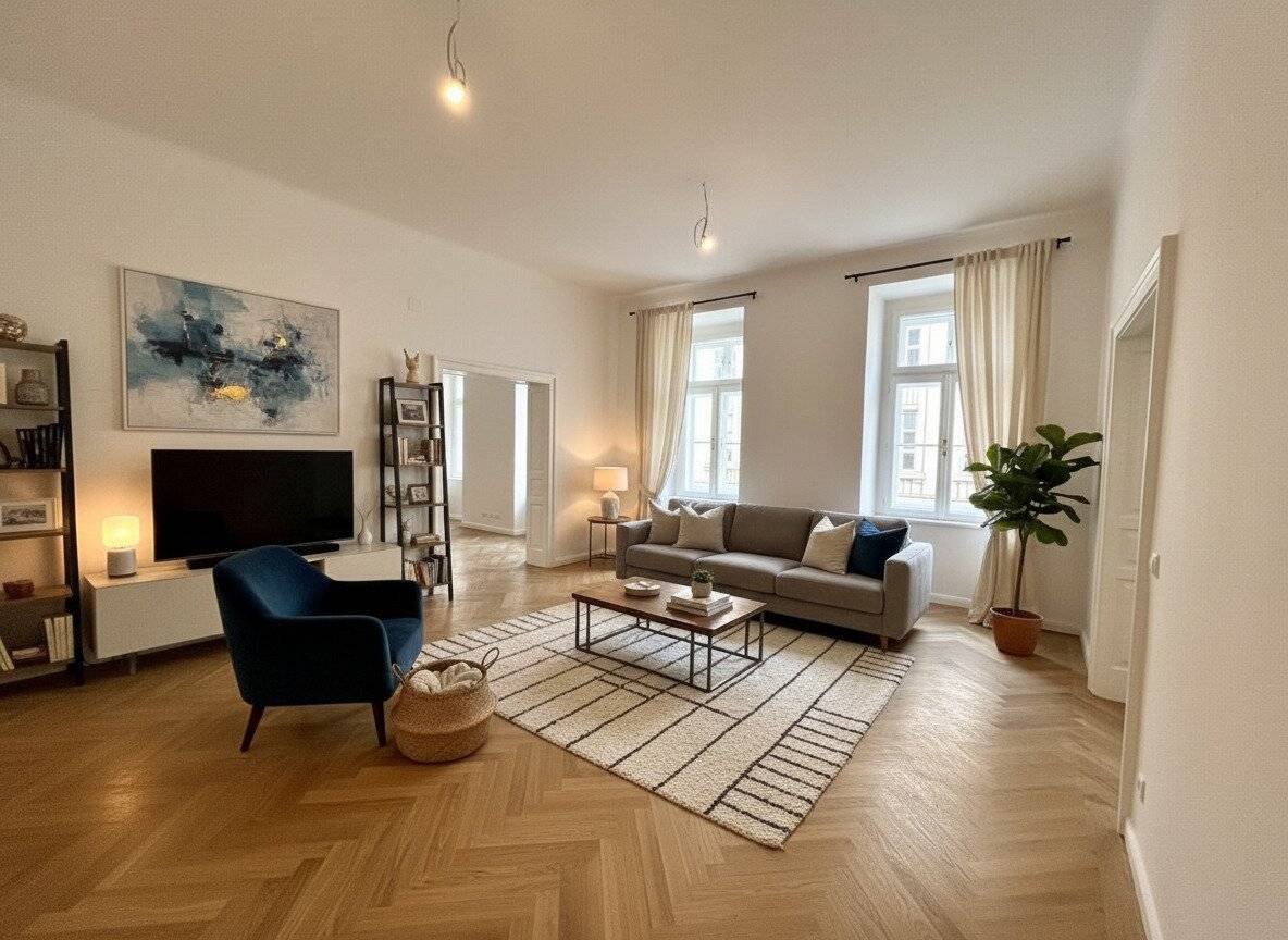 Completely renovated beautiful 5-room period apartment in great location near Schottentor 1090