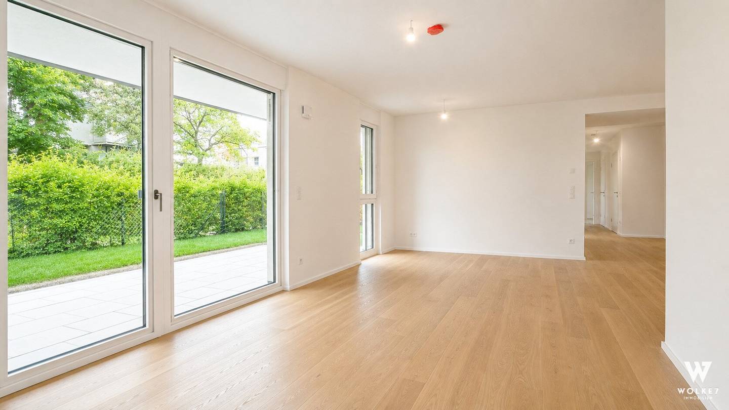 First occupancy at Wilhelminenberg: 4-room garden apartment | underfloor heating and cooling | garage