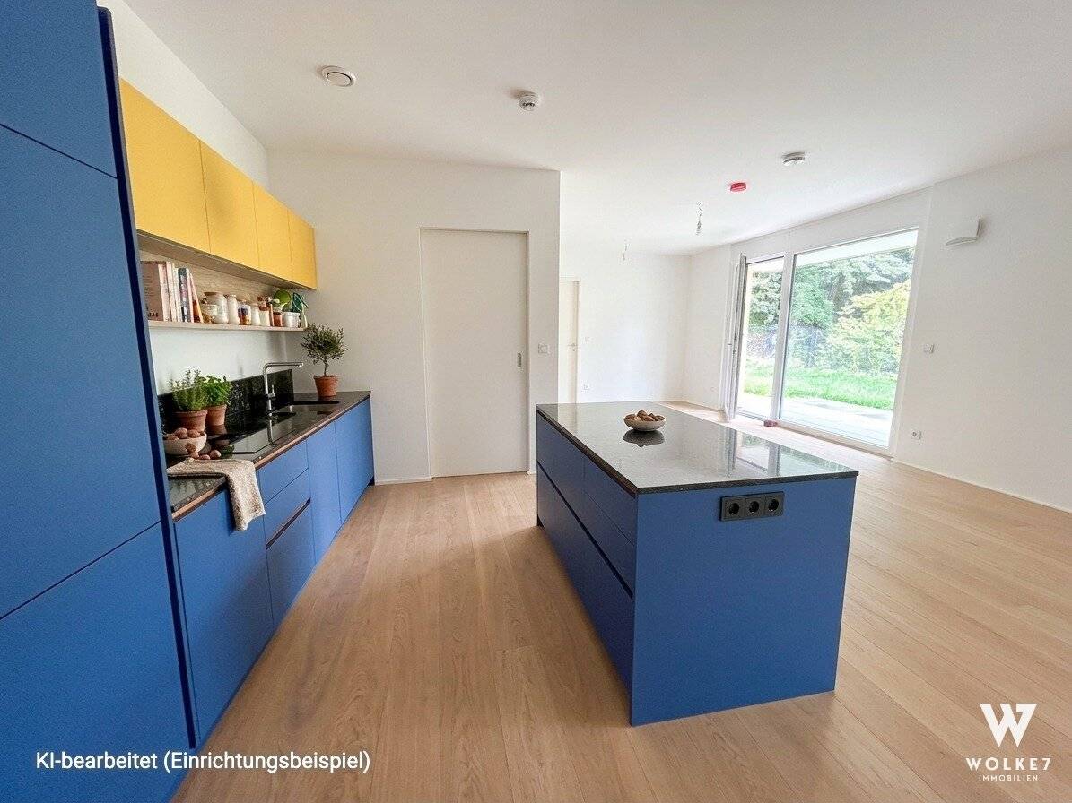 Erstbezug am Wilhelminenberg: 4-Zimmer-Gartenwohnung | Fußbodenheizung &amp; -Kühlung | Garage