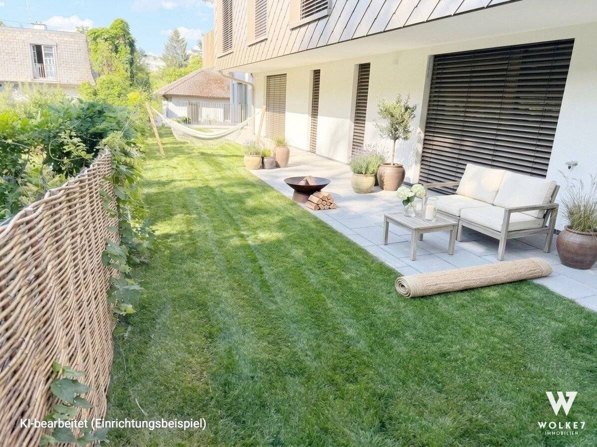 Erstbezug am Wilhelminenberg: 4-Zimmer-Gartenwohnung | Fußbodenheizung &amp; -Kühlung | Garage