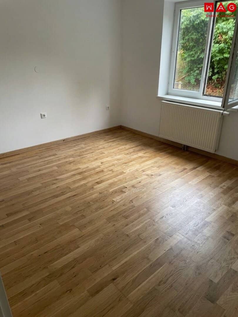 günstige 2 Zimmerwohnung im Erdgeschoss – ruhig und grün wohnen in Ampflwang mit dennoch guter Infrastruktur! Verfügbar ab 01.09.2026!