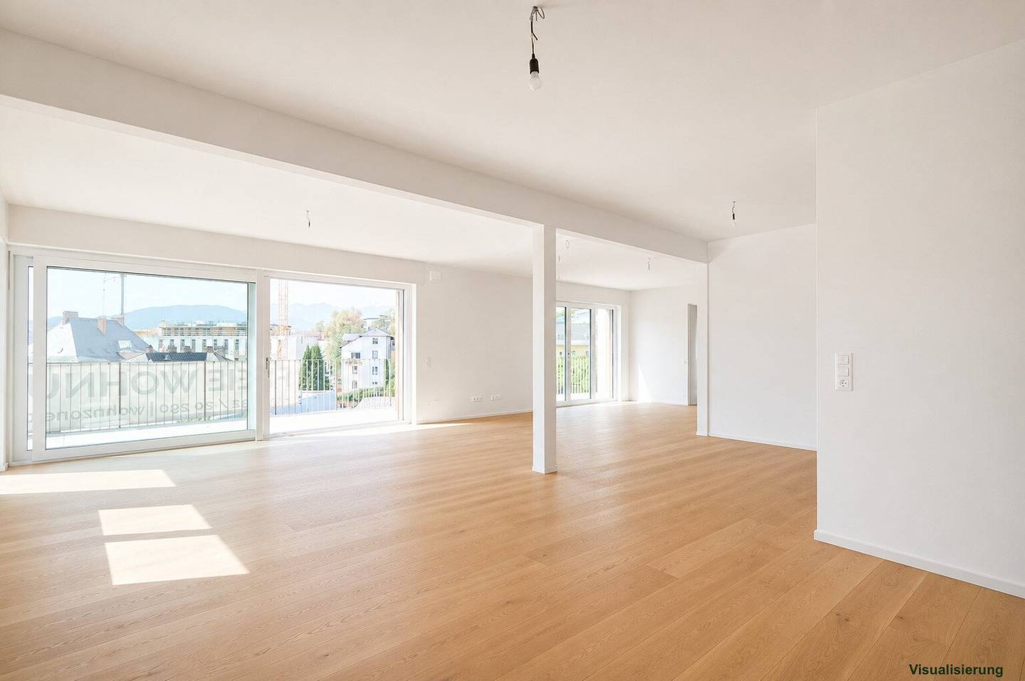 Paused - COMMISSION-FREE - Flexible attic apartment in timber construction with Traunstein view!