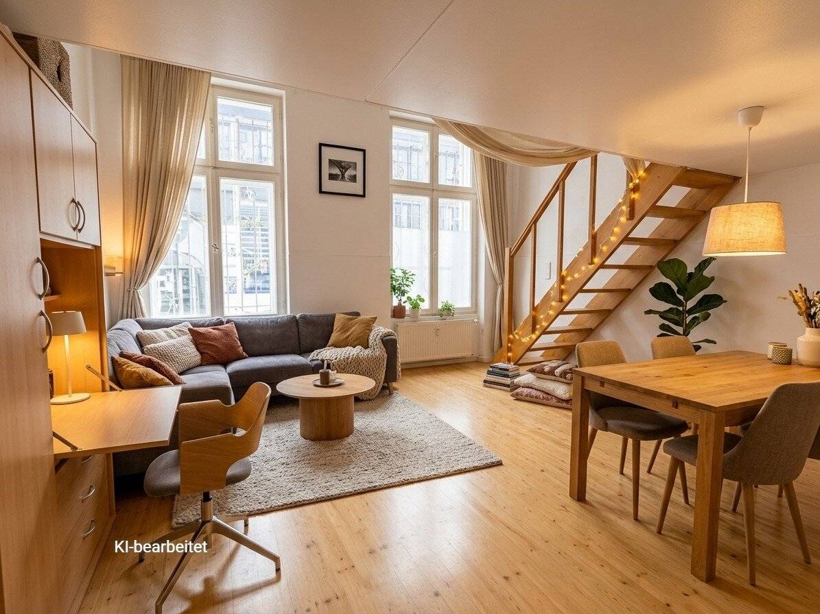 Galerie-Wohnung – Ihr neues Zuhause auf zwei Ebenen mit noch mehr Wohnfläche!