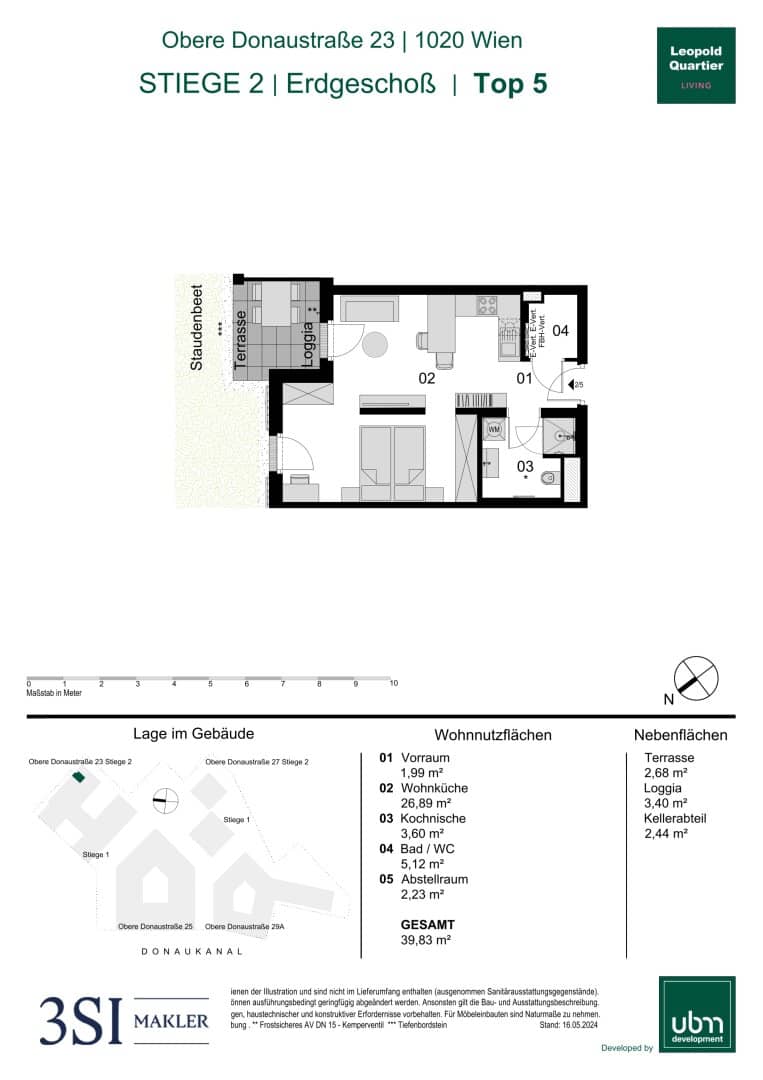 Urban living in top form – practical 1.5 rooms enjoy fitness, sauna, shared office in LeopoldQuartier