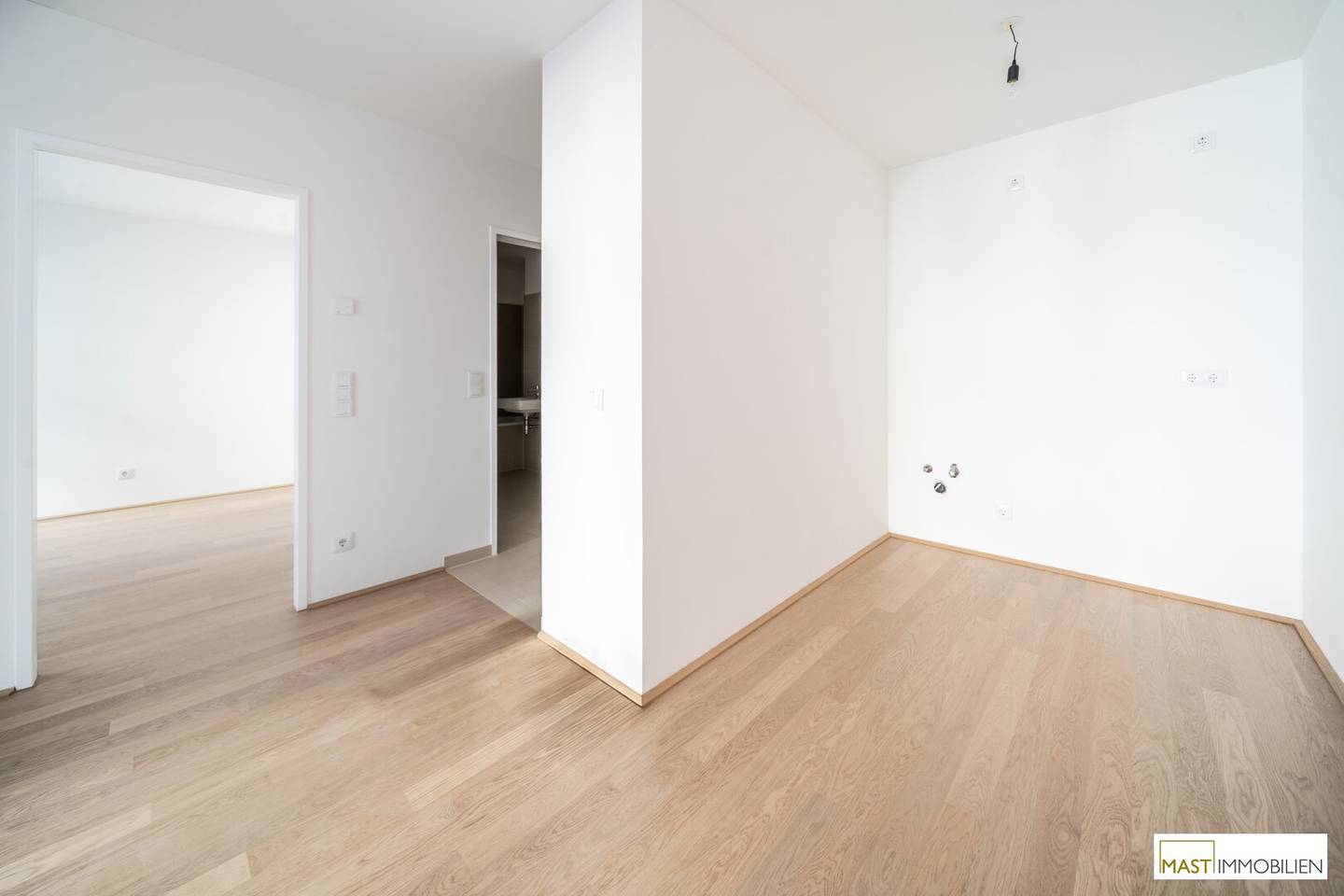 Alte Donau - 2-Zimmer Erstbezugswohnung im 1. OG