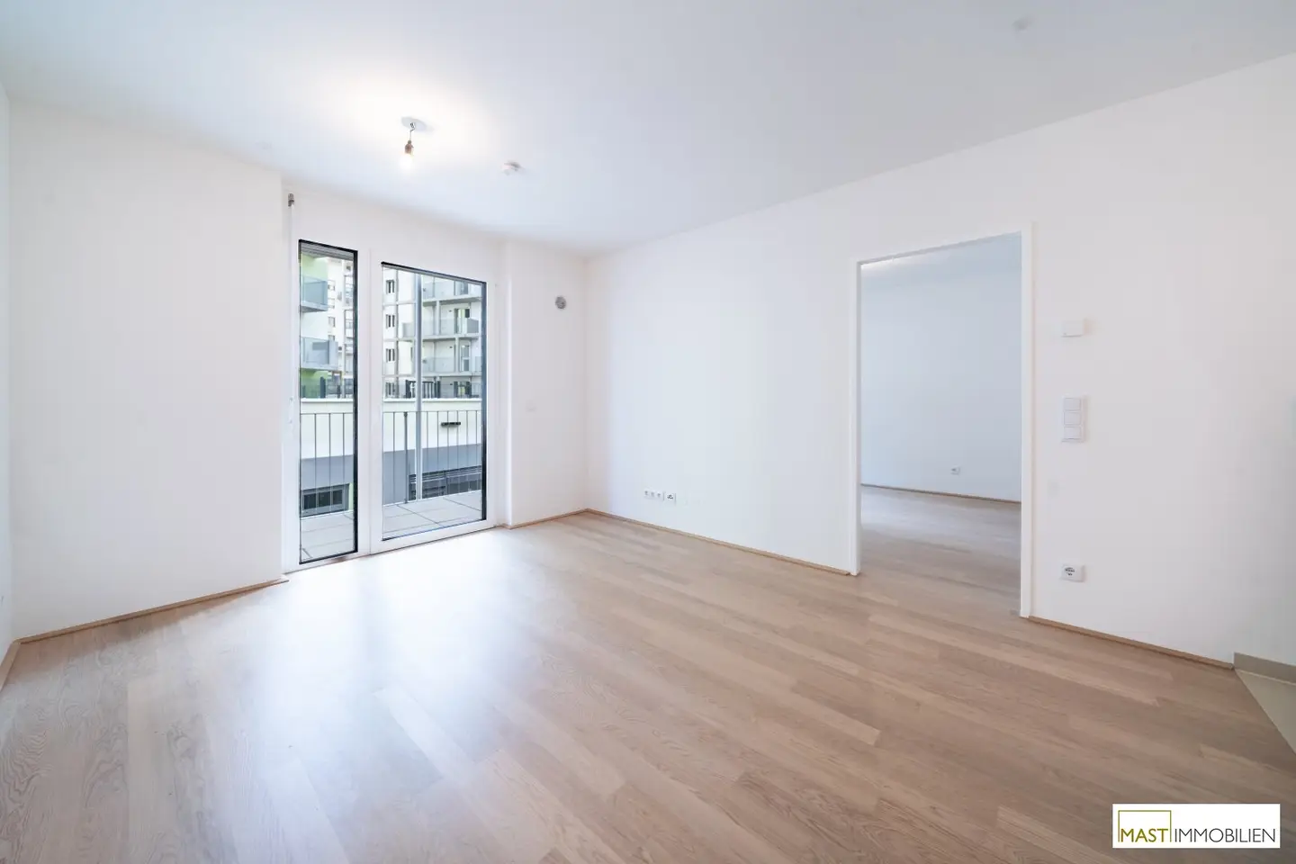 Alte Donau - 2-Zimmer Erstbezugswohnung im 1. OG