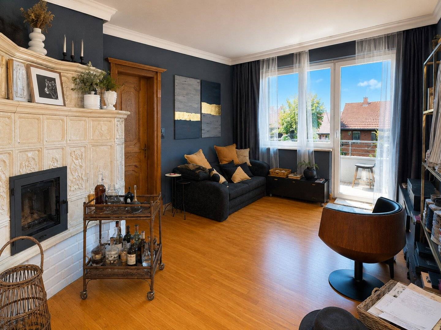 Stilvolle 3 Zimmer Wohnung mit Bergblick und Parkplatz