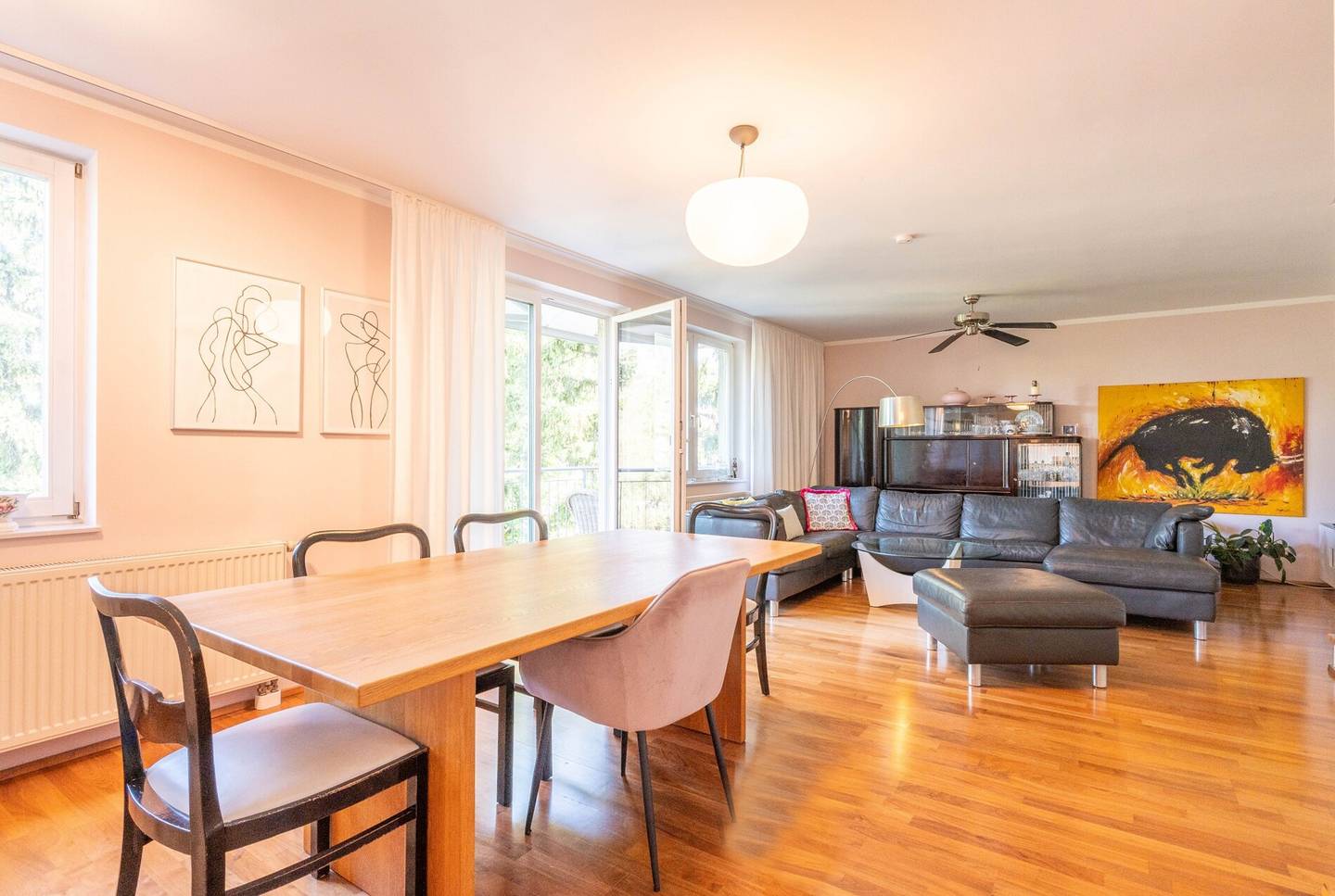 Maisonettewohnung mit Sauna und Dachterrasse in grüner Lage