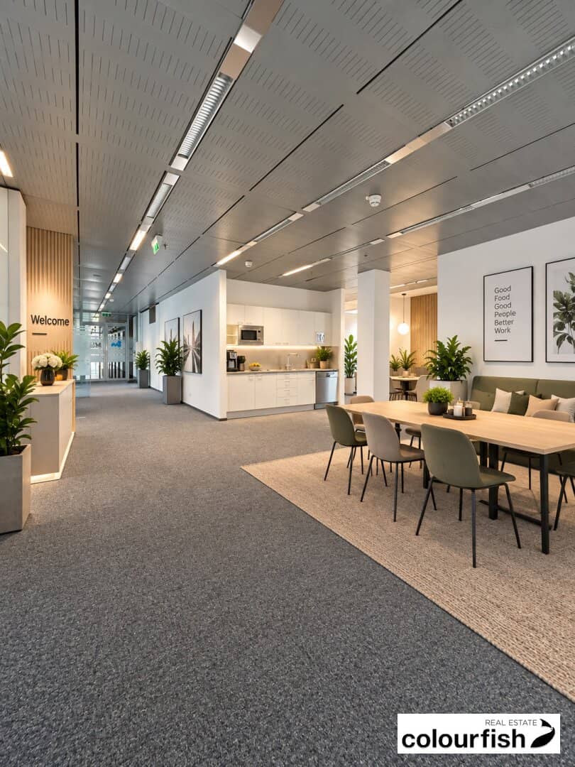 Modern office space on the 9th floor
