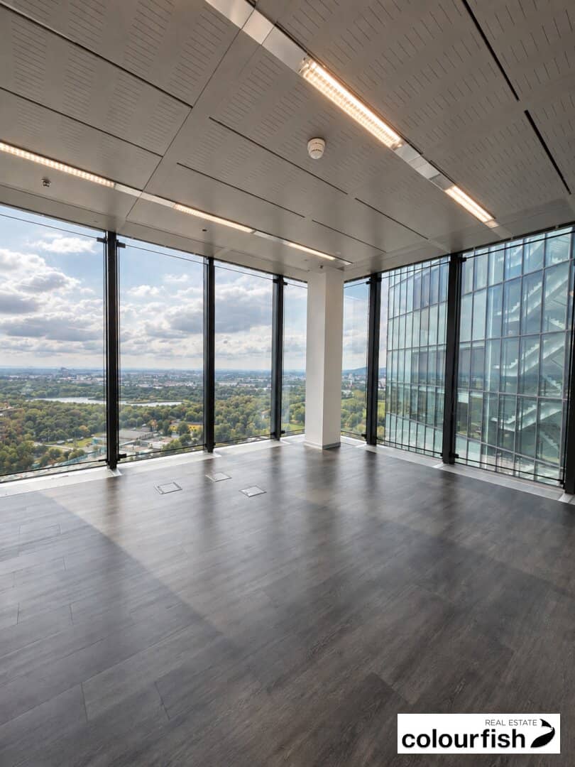 Modern office space on the 9th floor