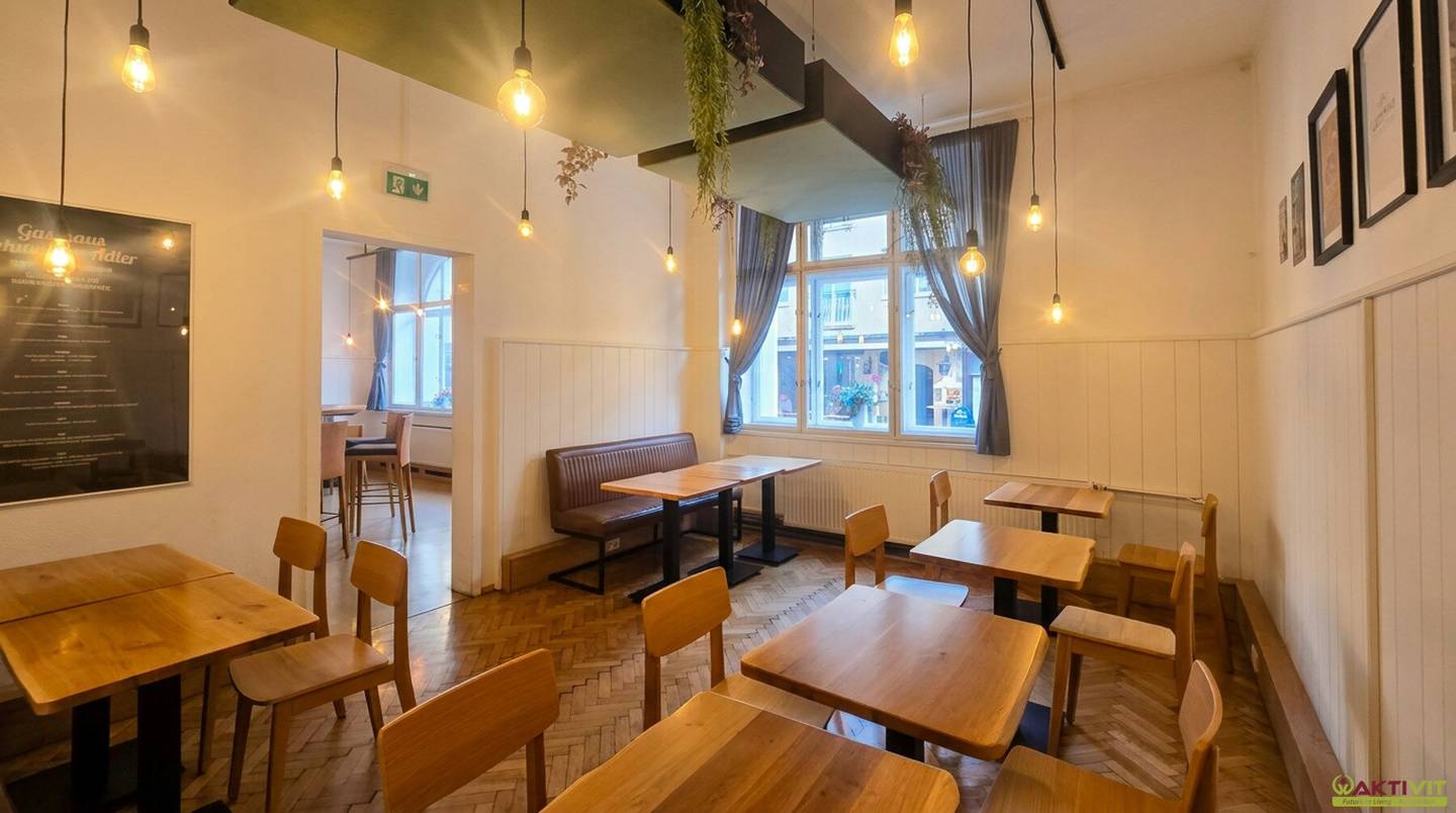 Gastronomiestandort in zentraler Grazer Lage mit Gastgarten und Kellerflächen.
