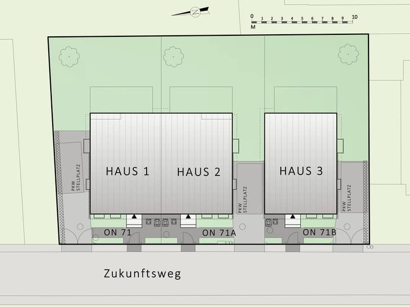 Familienwohnung mit Privatgarten nahe U1 und S Bahn