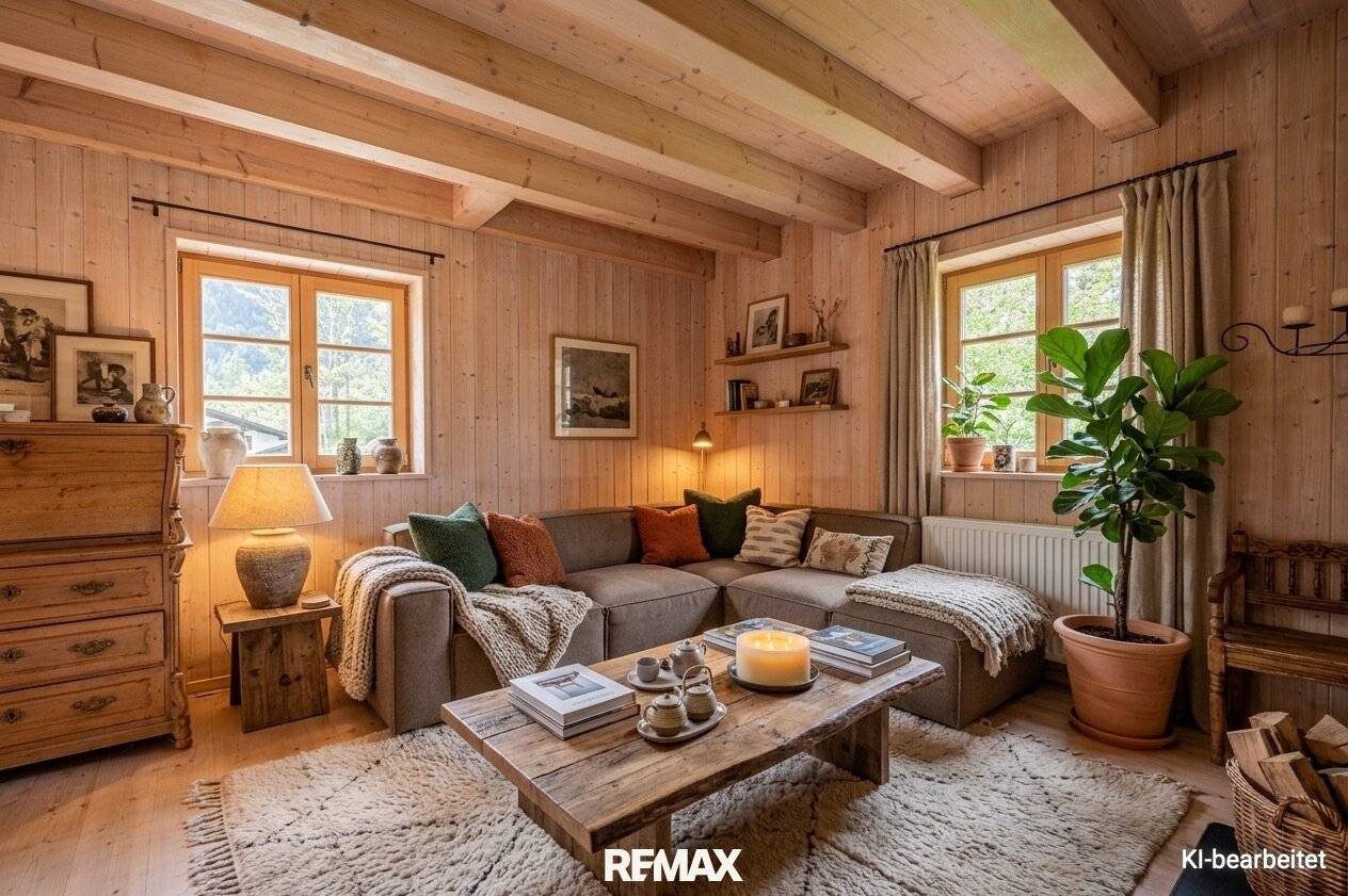 Charmantes Holz-Landhaus in sonniger Traumlage mit herrlichem Bergblick in St. Ulrich am Pillersee